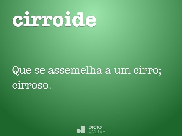 cirroide