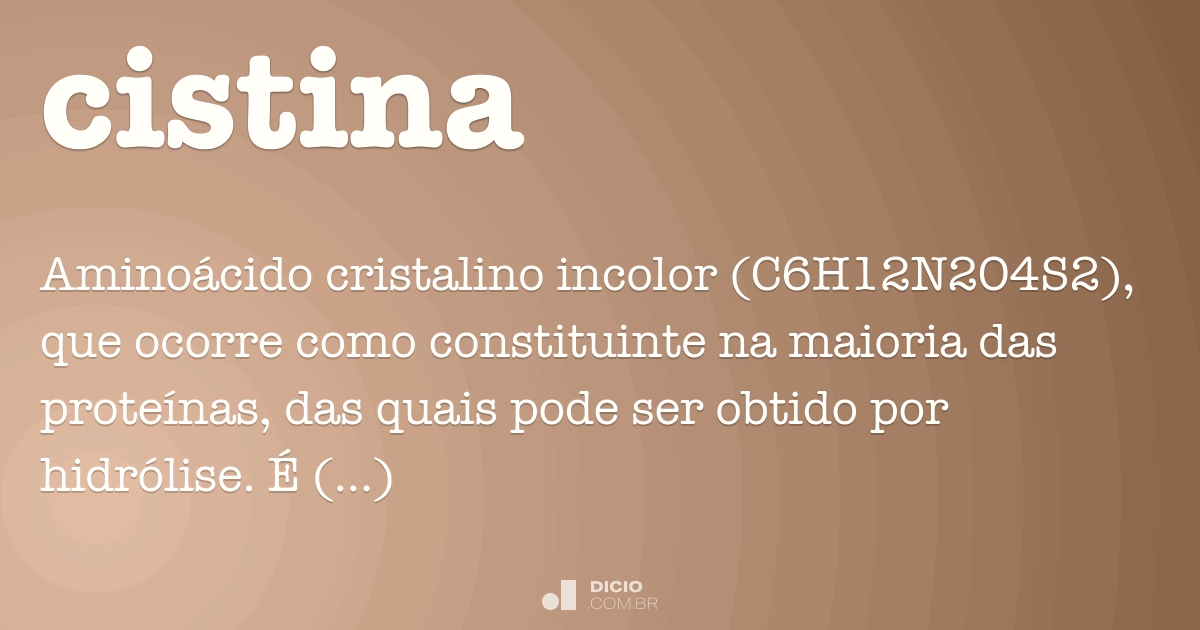 Cistina Dicio, Dicionário Online de Português