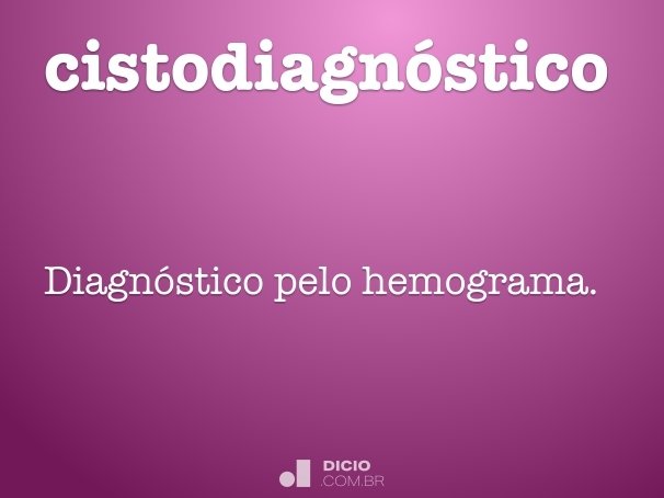 cistodiagnóstico