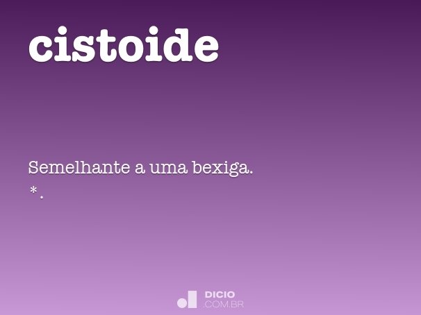 cistoide