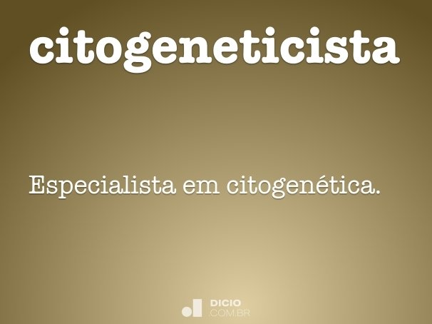 citogeneticista