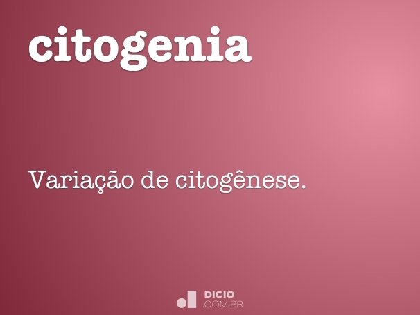 citogenia