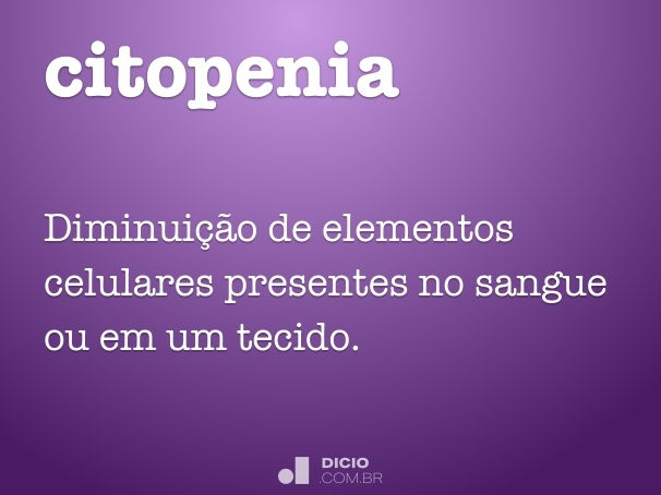 Citopígio - Dicio, Dicionário Online de Português