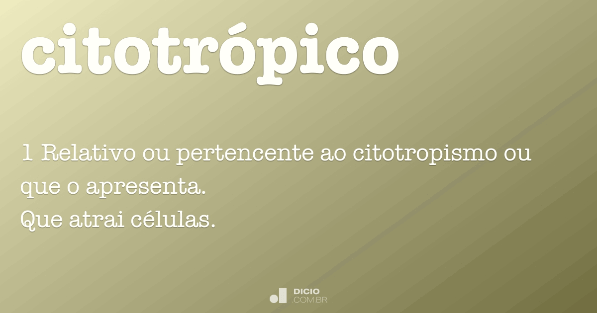 Citopígio - Dicio, Dicionário Online de Português