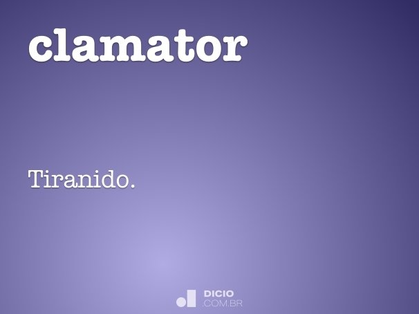 clamator