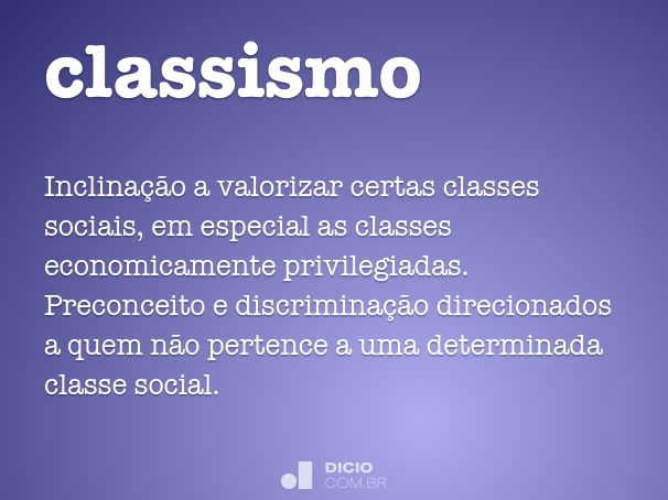 classismo