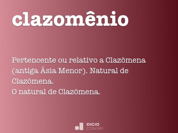 clazomênio