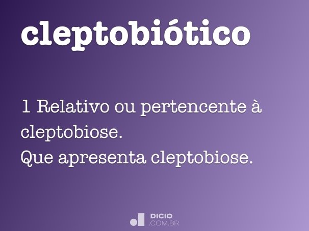 cleptobiótico