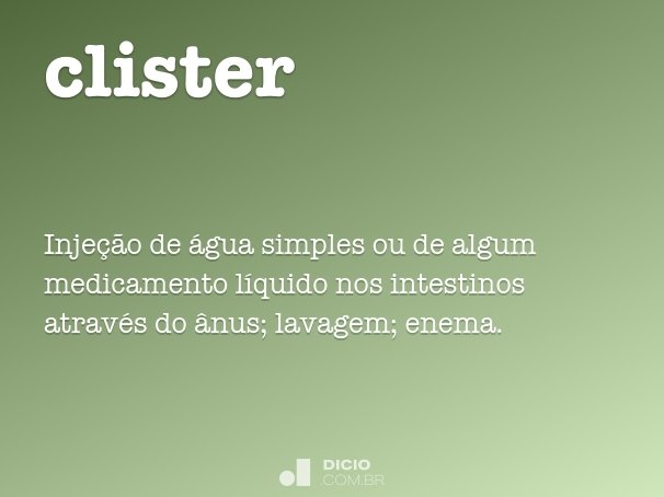 clister