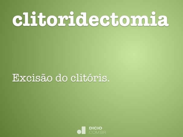 clitoridectomia