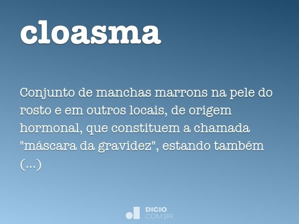cloasma