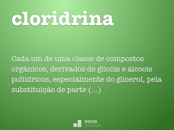 cloridrina