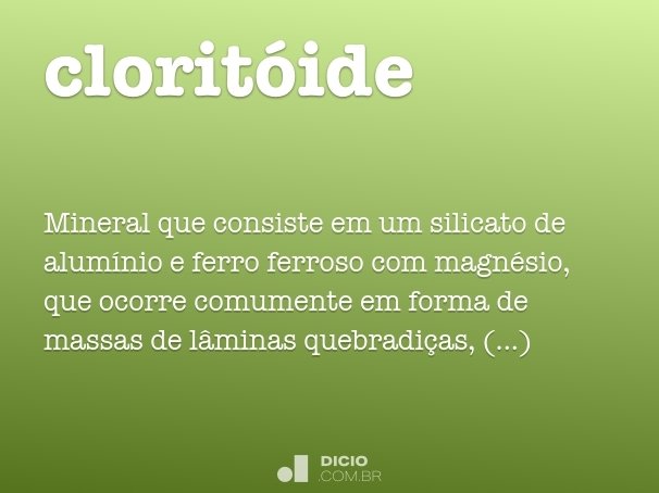 cloritóide