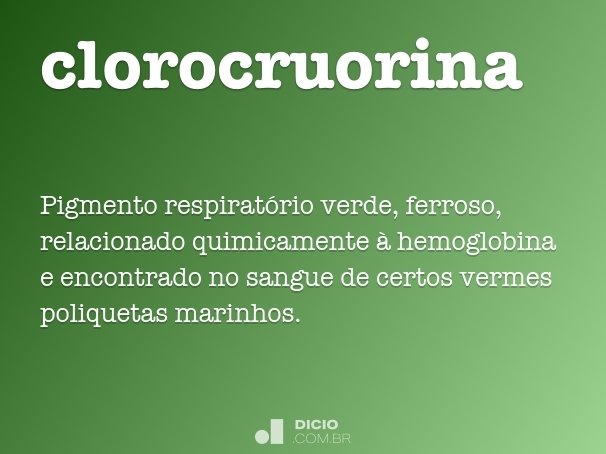 clorocruorina