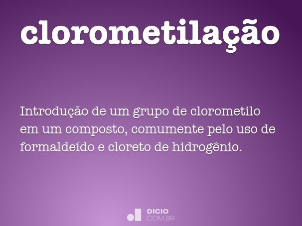 clorometilação