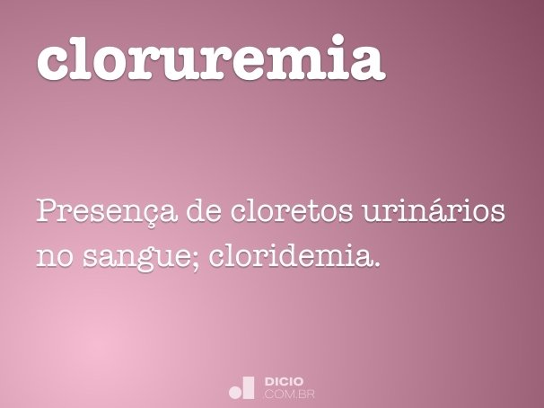 cloruremia