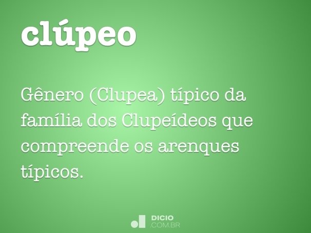 clúpeo