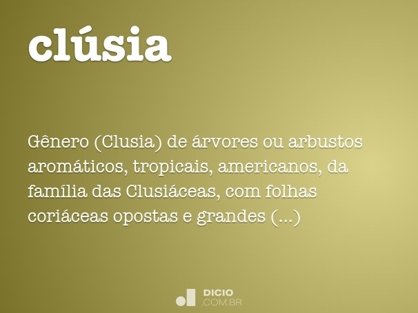 clúsia
