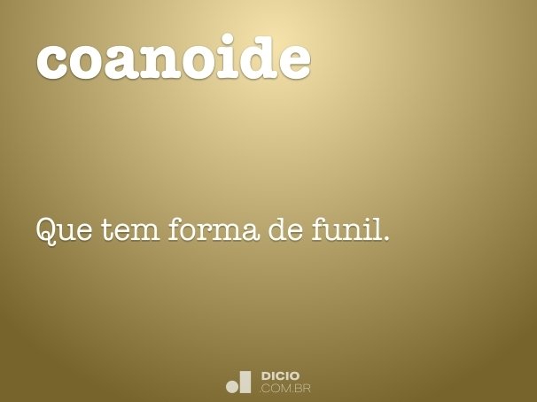 coanoide