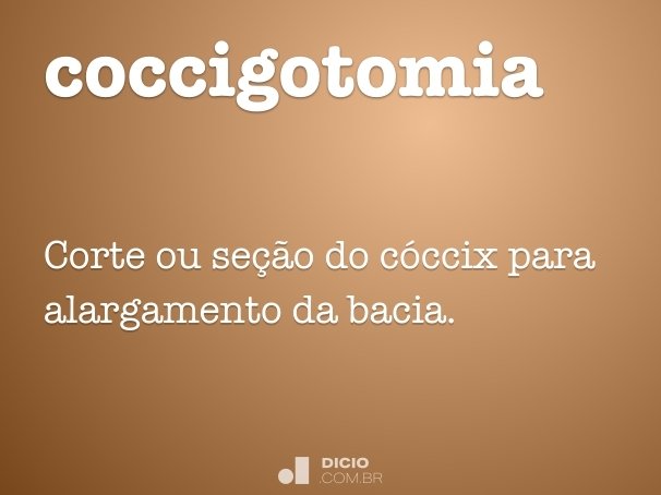 coccigotomia