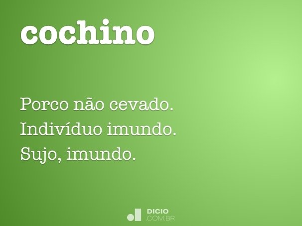 cochino