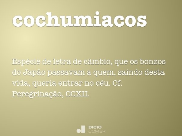 cochumiacos