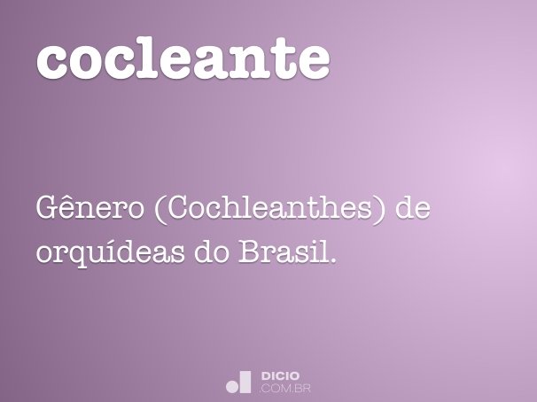 cocleante