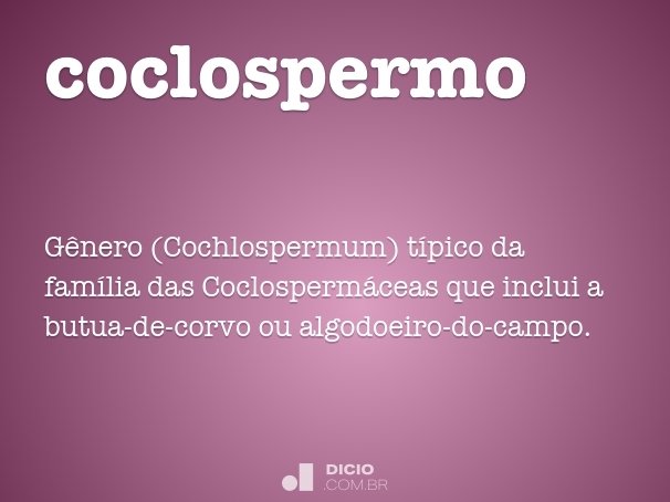 coclospermo