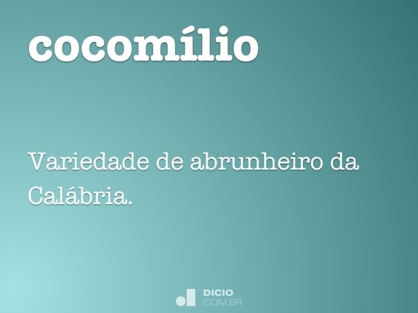 cocomílio