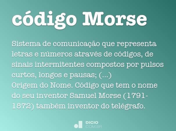 código Morse