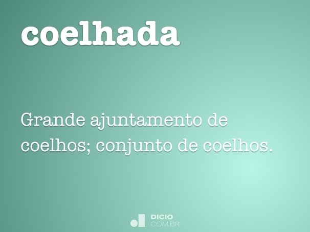 coelhada