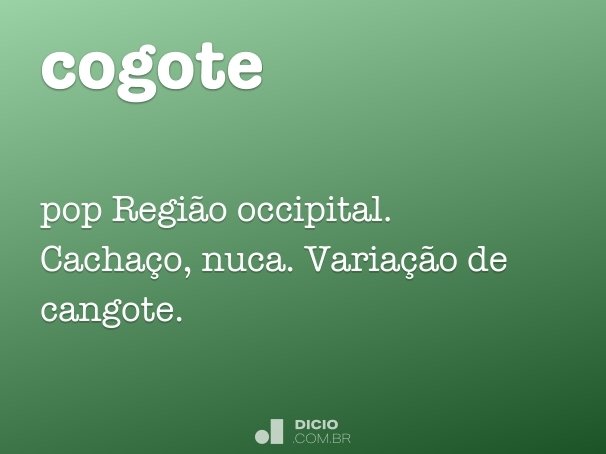 cogote