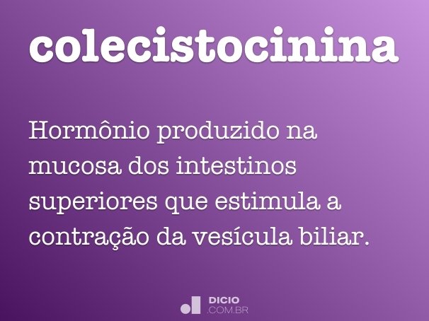 colecistocinina