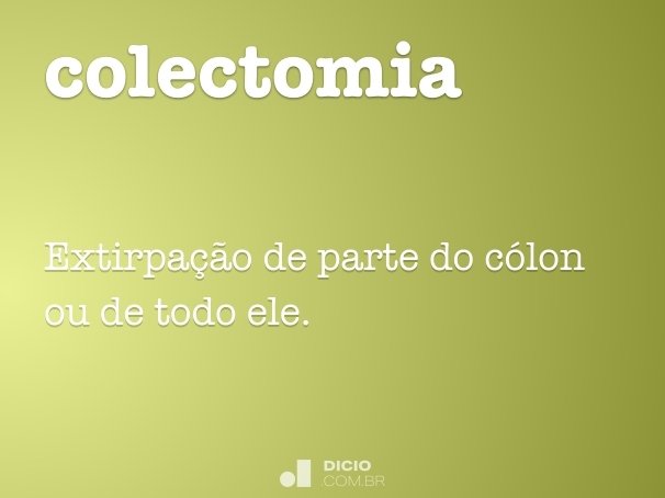 colectomia