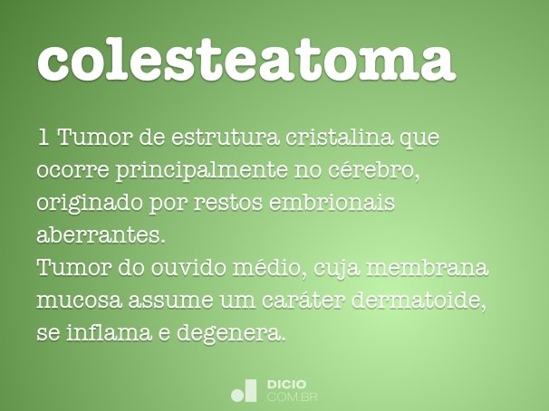 colesteatoma