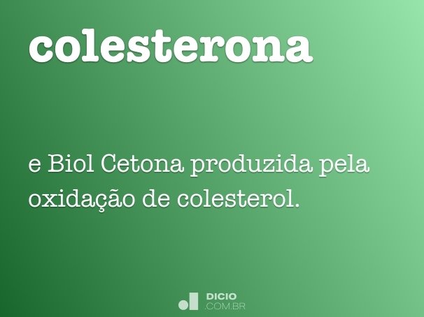 colesterona
