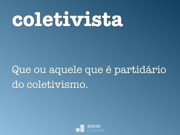 coletivista