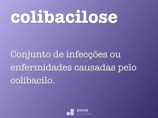 colibacilose