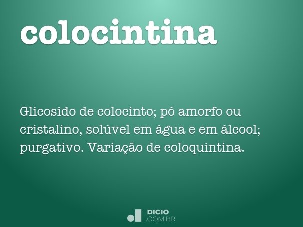 colocintina