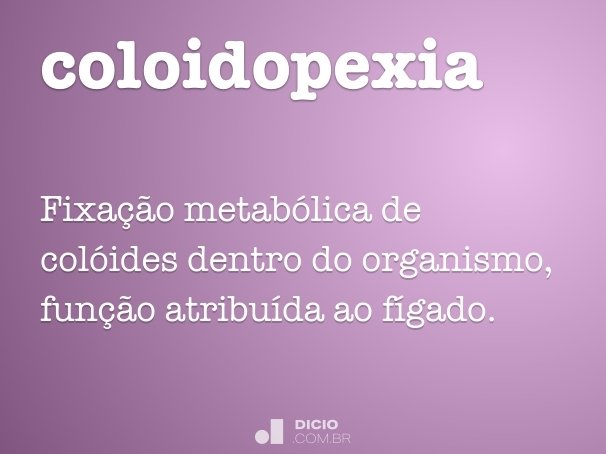 coloidopexia