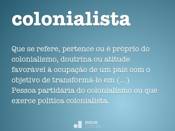 colonialista