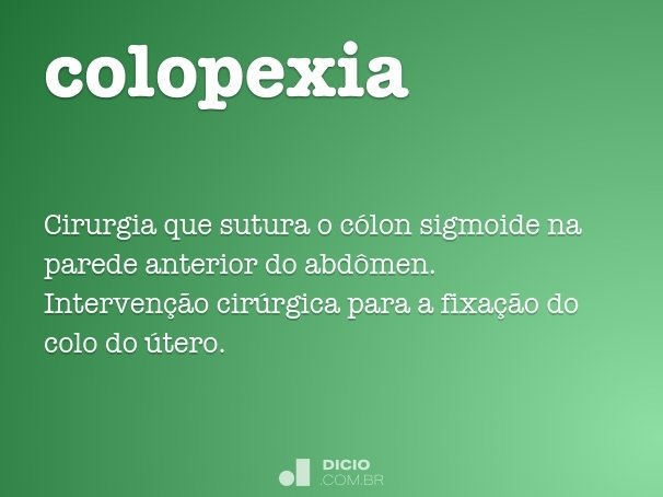colopexia