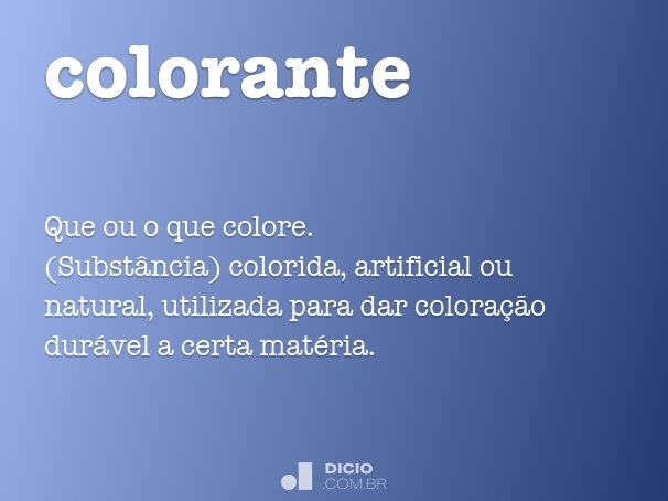 colorante