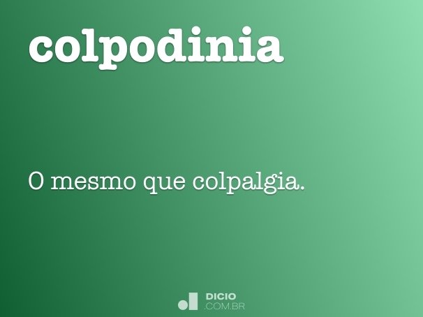 colpodinia