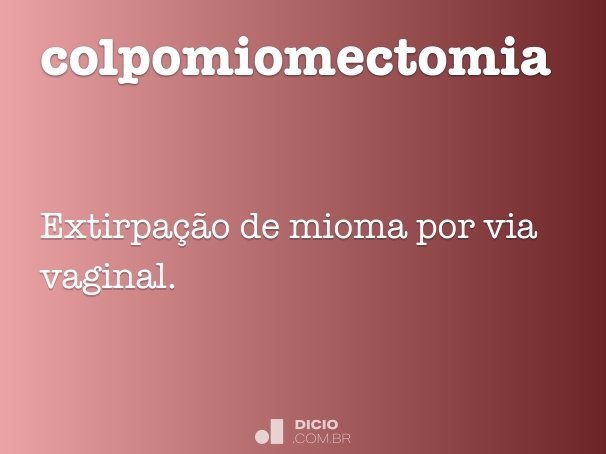 colpomiomectomia