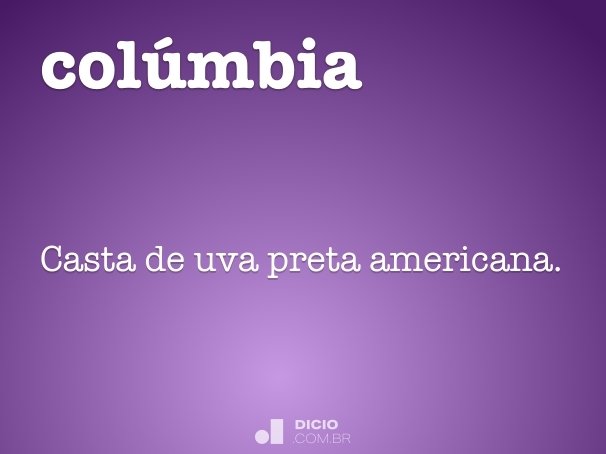 colúmbia