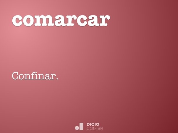 comarcar