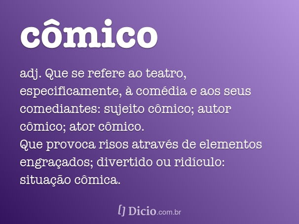 cômico