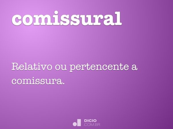 comissural