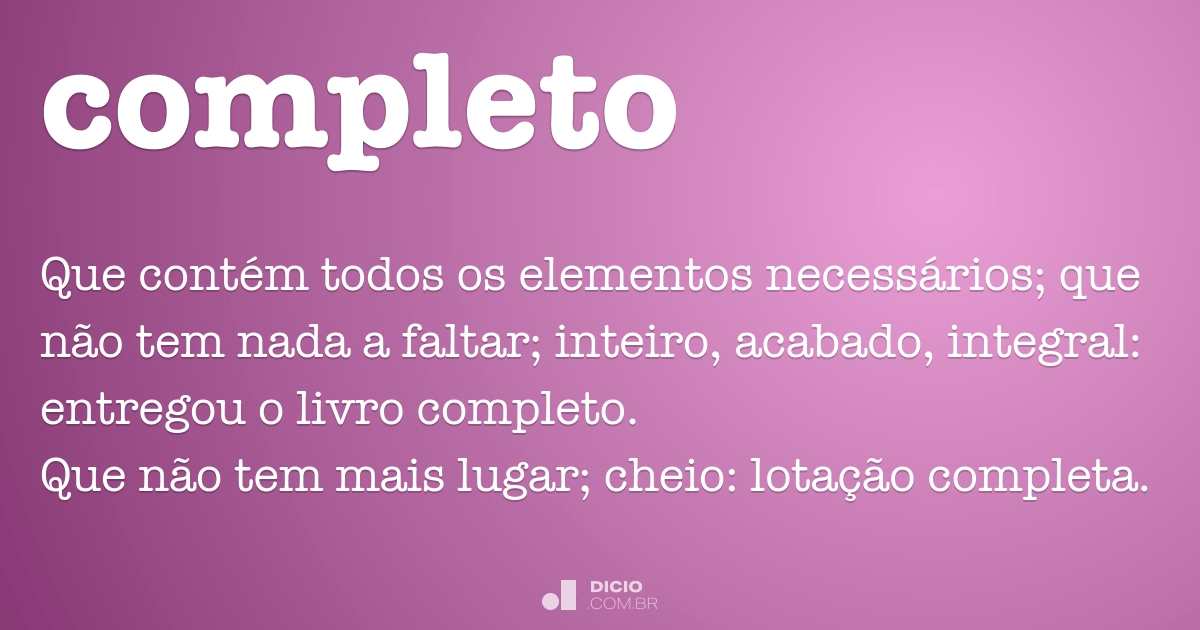 Em resumo - Dicio, Dicionário Online de Português